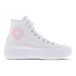Women Shoes - Converse Chuck Taylor All Star Move - White-Pink Foam-White