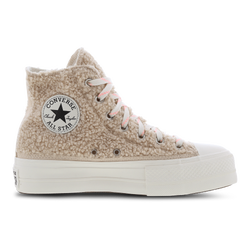 Women Shoes - Converse CTAS Lift Platform High - Farro-Egret-Black