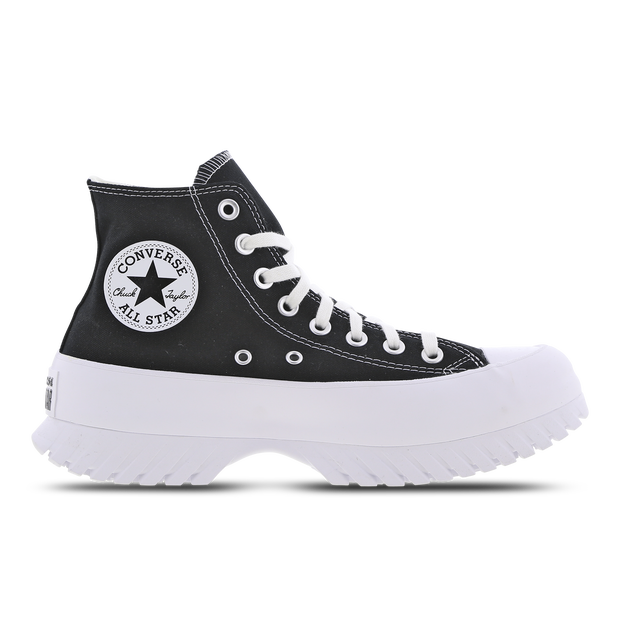Converse  Chuck Taylor All Star Lugged 2.0 Foundational Canvas  women's Shoes (High-top Trainers) in Black - A00870C