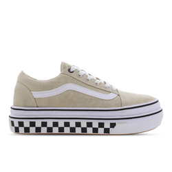 Women Shoes - Vans Old Skool - Sandshell-True White