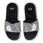 White-Black-Metallic Silver