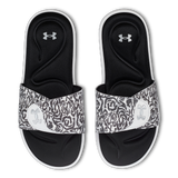 White-Black-Metallic Silver