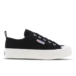 Women Shoes - Superga 2630 Stripe - Black-Black