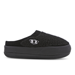 Women Shoes - North Wave Shearling Slide - Black-Black
