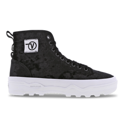 Donna Scarpe - Vans Sentry - Black-True White-Crushed Velvet
