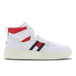 Women Shoes - Tommy Jeans Basketball - White-White