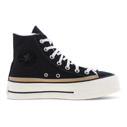 Women Shoes - Converse Chuck Taylor All Star Lift Hi - Black-Egret-Champagne Tan
