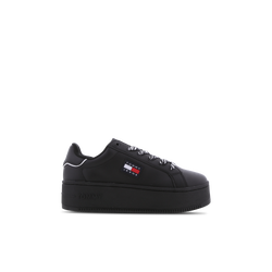 Women Shoes - Tommy Jeans Wild Animal Flatform - Black-Black