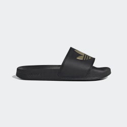 Women Shoes - adidas Adilette Lite - Core Black-Core Black-Matte Gold