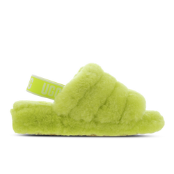 Femme Chaussures - UGG Fluff Yeah Slide - Key Lime-Key Lime