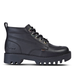 Women Shoes - Kickers Kizzlie Hi - Blk-Blk