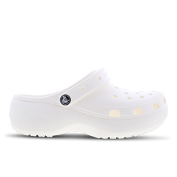 Women Flip-Flops and Sandals - Crocs Classic Platform Clog - White