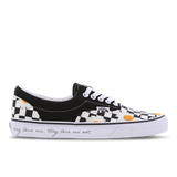 Black-True White-Daisy Print