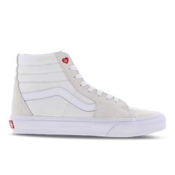 Femme Chaussures - Vans Sk8 Hi Valentine - White-True White