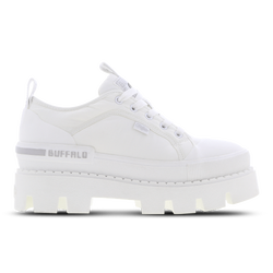 Women Shoes - Buffalo Raven Low - White-White