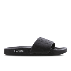 Women Flip-Flops and Sandals - Carrots Slides - Black-Black