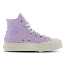 Mujer Zapatillas - Converse CTAS Lift Platform High - Pale Amethyst-Egret-Washed Lilac