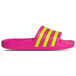Dames Slippers en Sandalen - adidas Adilette Aqua - Shock Pink-Solar Slime