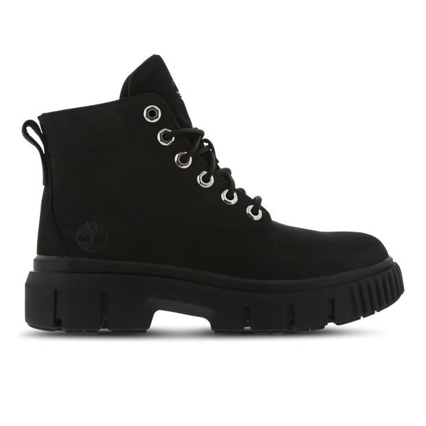 Image of Timberland Greyfield Leather Boot Black - Donna Boots