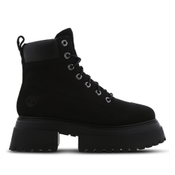 Women Boots - Timberland Sky 6 In Lace Up Black - Black-Black-Black