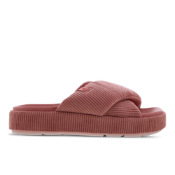 Women Flip-Flops and Sandals - Jordan Sophia Slide - Canyon Pink-Fire Red-Sail