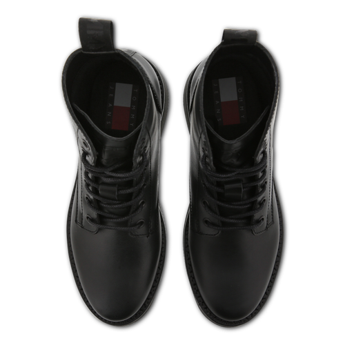 Tommy Jeans Lace Up Flat - Image 5 of 7 Enlarged Image
