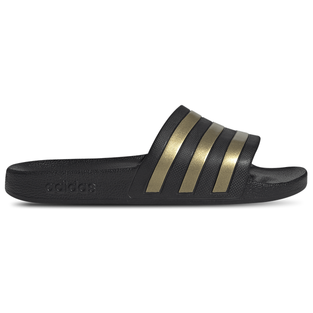 Adidas adilette Femme - Tongues et Sandales, Noir - Taille 39 1/3 - Maille/synthétique
