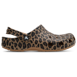 Femme Tongues et Sandales - Crocs Classic Clog - Sepia-Leopard