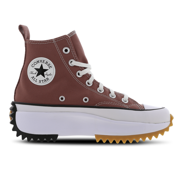 Converse Run Star Hike Canvas Platform Saddle/ Black/ White - A00852C