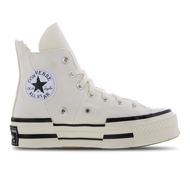 Converse Chuck 70 Plus Canvas Egret/ Black/ Egret - A00915C