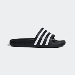 Mujer Sandalias y Flip-Flops - adidas Adilette Aqua Slides - Core Black-Cloud White-Core Black