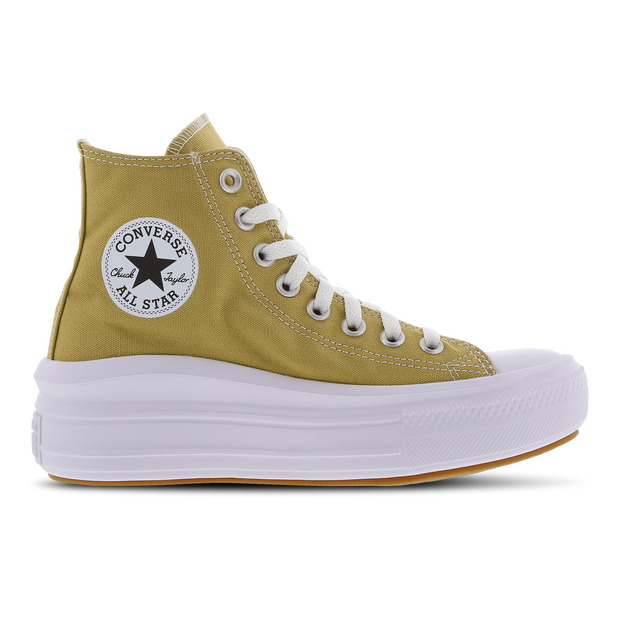 Converse All Star Move Platform damessneaker geel