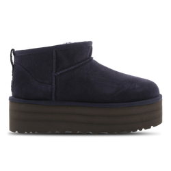 Women Shoes - UGG Classic Ultra Mini Platform - Eve Blue-Eve Blue