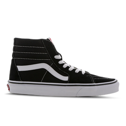 Women Shoes - Vans Sk8-Hi - Black-Black-White