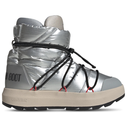Mujer Botas - adidas X Moon Boot Ace Mid - Matte Silver-Core Black
