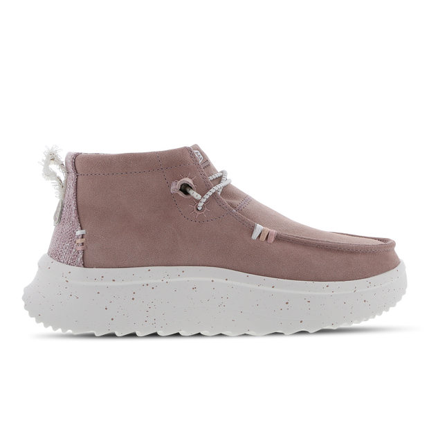 Image of HEYDUDE Suede female Scarpe - Rosa - Scamosciato - Foot Locker035