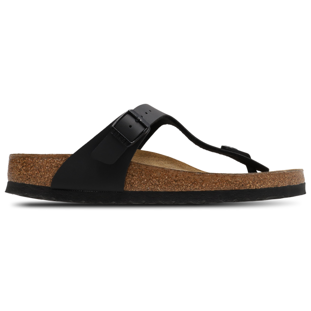 Gizeh Damen Flip-Flops und Sandalen - Schwarz - Größe 39 - Nubuk Black 39