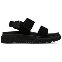 Women Flip-Flops and Sandals - Timberland Greyfield - Black-Black