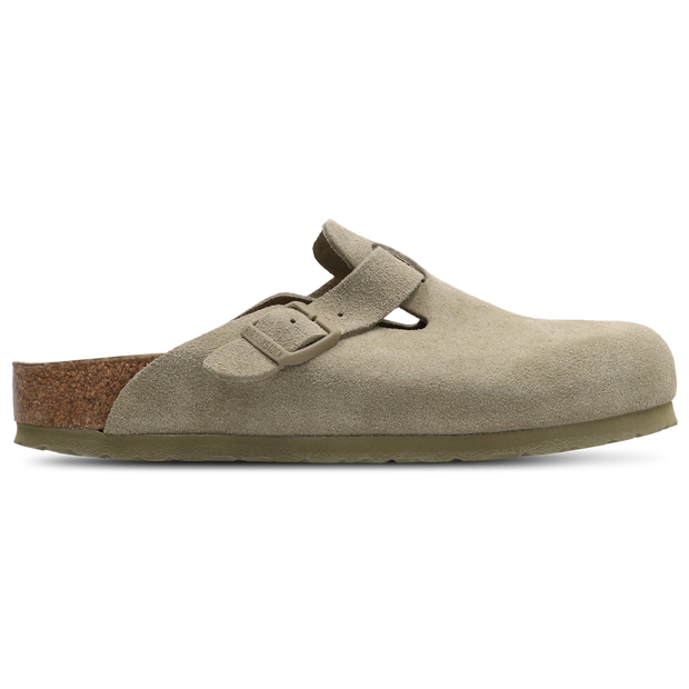 Birkenstock Boston Donna - Infradito e sandali Verde - Taglia 40 - Scamosciato