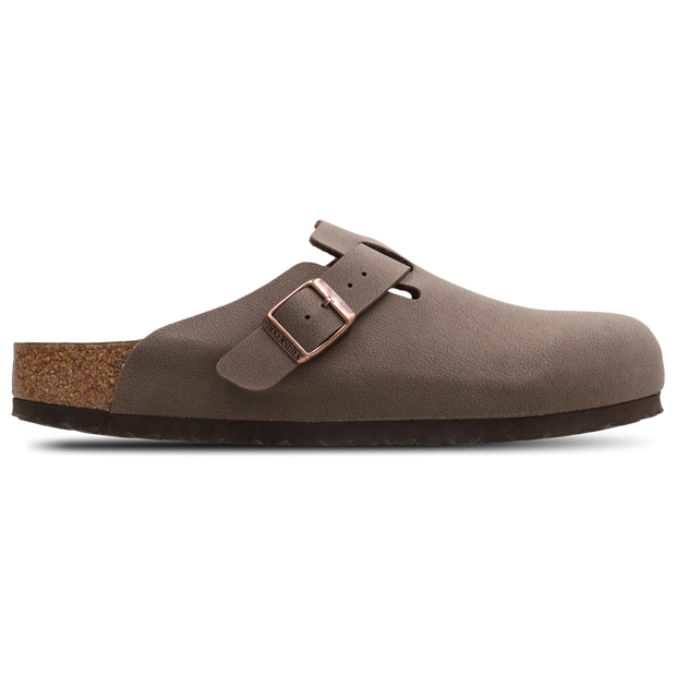 Birkenstock Boston Women Flip-Flops and Sandals - Brown - Size 5.5 - Nubuck
