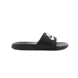 Women Flip-Flops and Sandals - Nike Benassi Jdi - Black-White-White