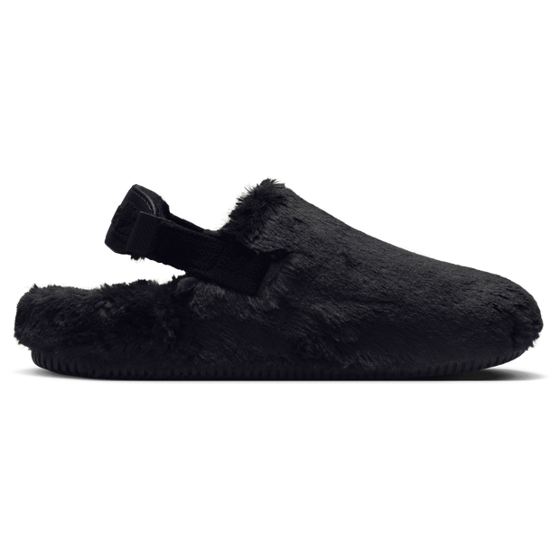 Nike Calm Women Flip-Flops and Sandals - Black - Size 2.5 - FUR