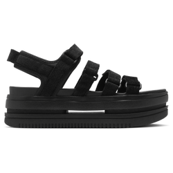 Women Flip-Flops and Sandals - Nike Icon Classic Se - Black-White