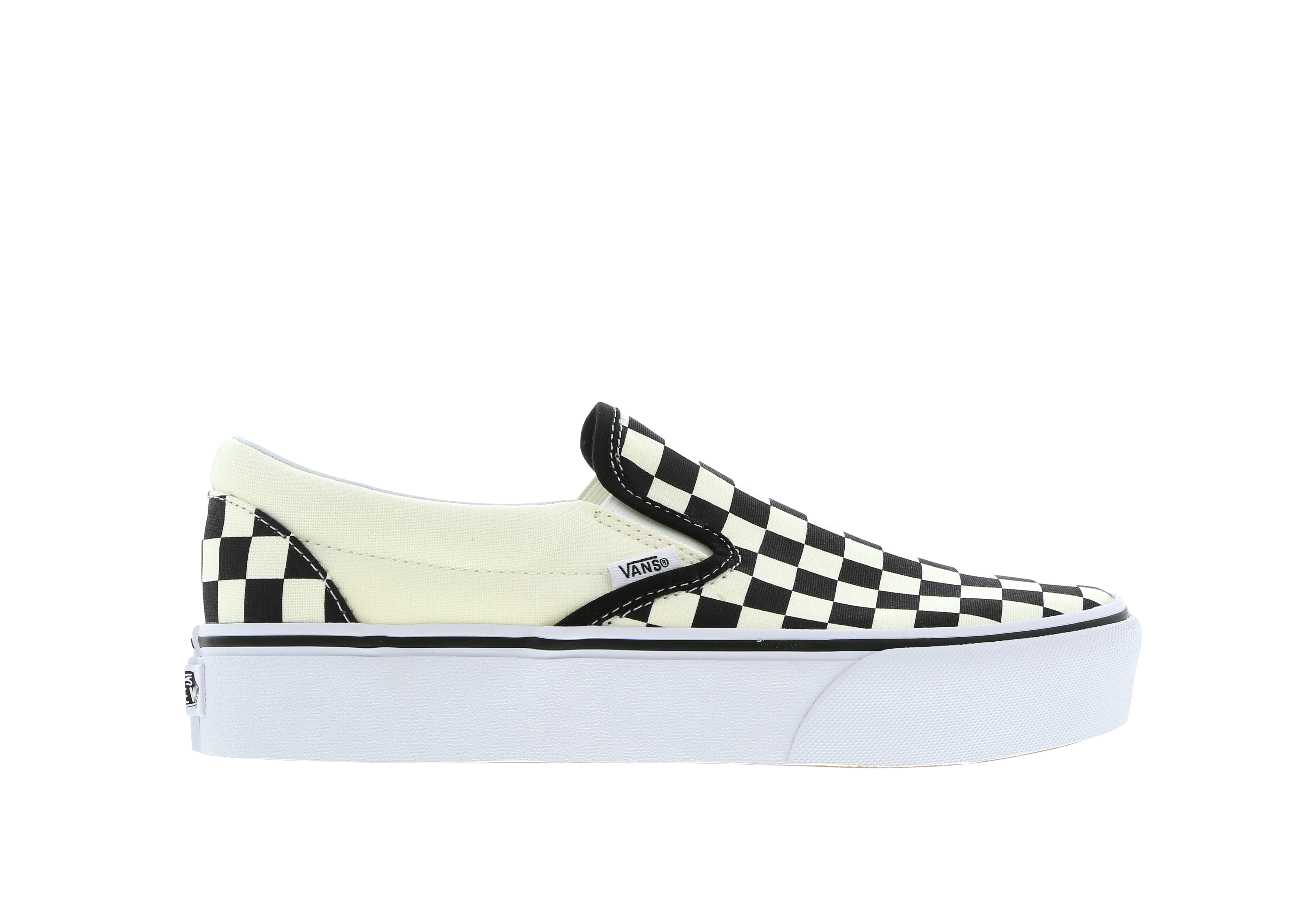 vans slip on platform femme