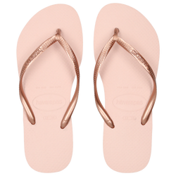 Femme Tongues et Sandales - Havaianas Slim - Ballet Rose-Ballet Rose