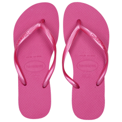 Donna Flip-Flops and Sandals - Havaianas Slim - Metallic Pink Gum-Metallic Pink Gum