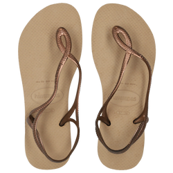Damen Flip-Flops and Sandals - Havaianas Luna - Rose Gold-Rose Gold