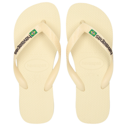 Mujer Sandalias y Flip-Flops - Havaianas Brasil Logo - Buttercream-Buttercream