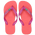 Havaianas Brasil Logo - Women Flip-Flops and Sandals Coral-Pink