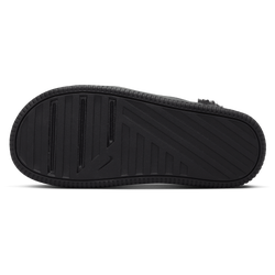 Mujer Sandalias y Flip-Flops - Nike Calm Elevation Fur Slides - Black-Black